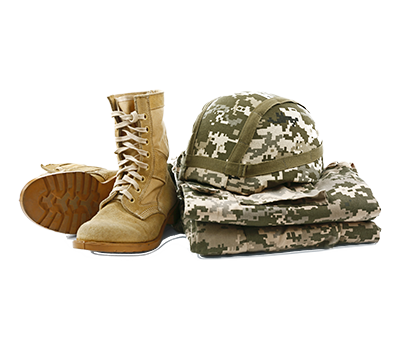 Apparel (uniforms, boots)